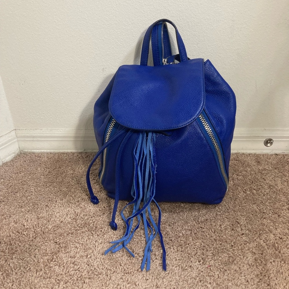 Rebecca Minkoff Cobalt Leather Backpack